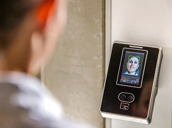 Futuristic way to calculate employee work hours: Face scans time clocks